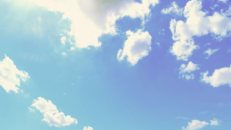 青空に浮かぶ雲
