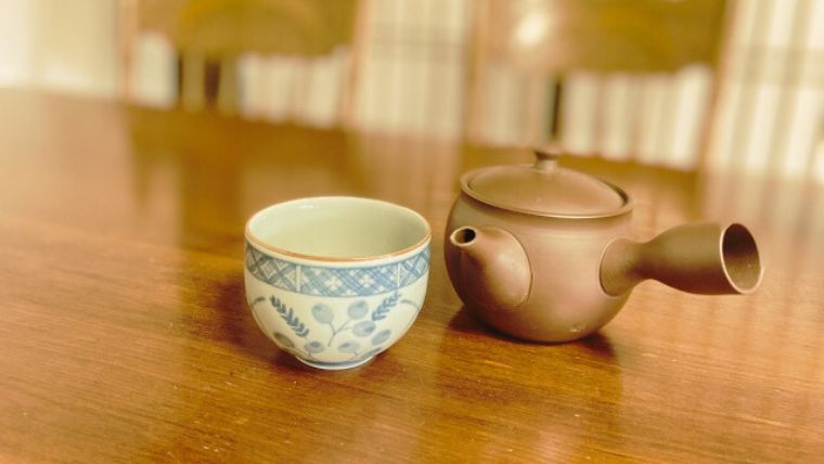 急須と湯呑み